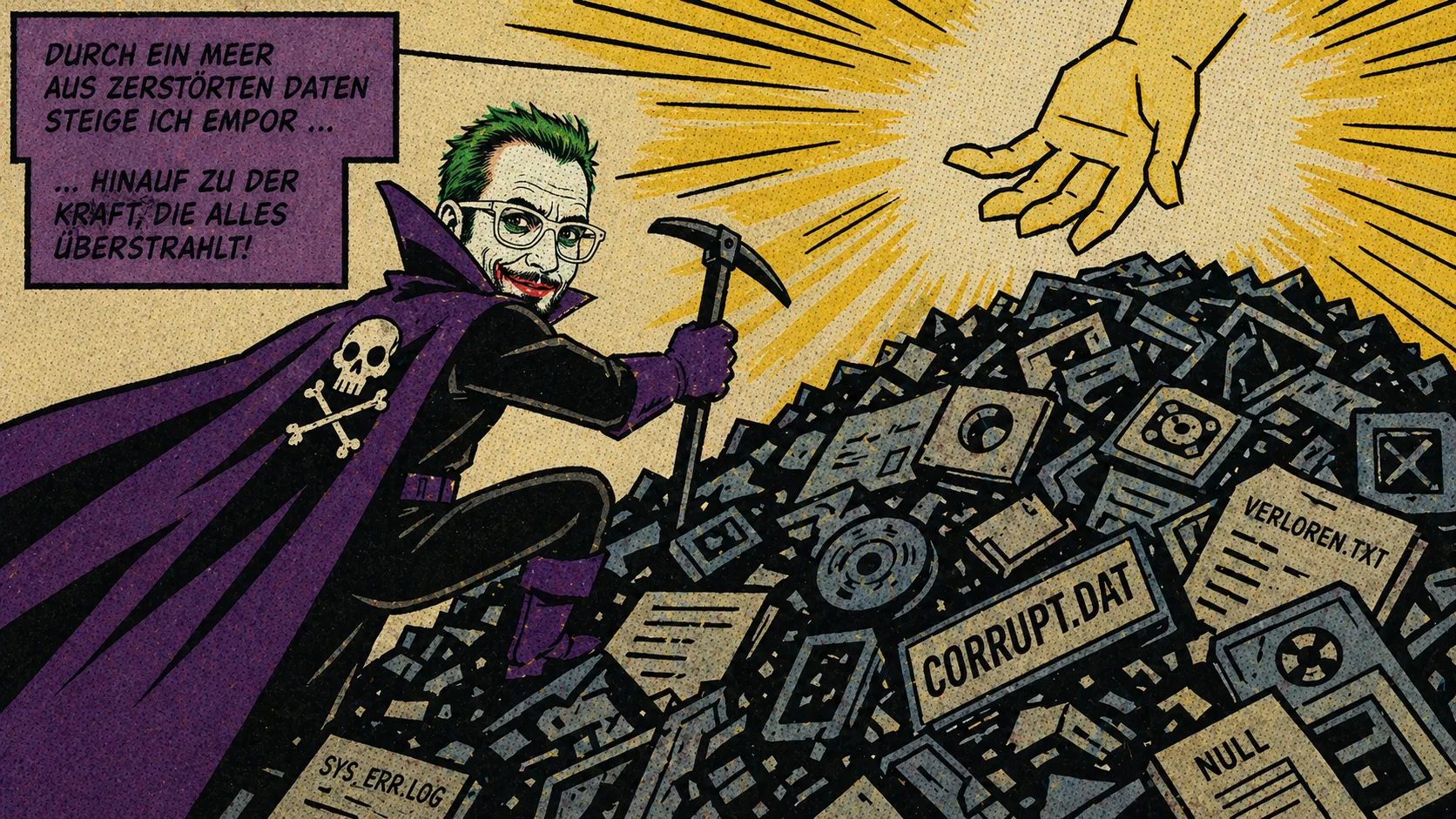 And where… and where… and where… is the bat man?